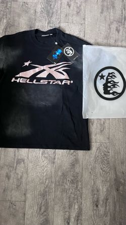 Black and White hellstar Tee
