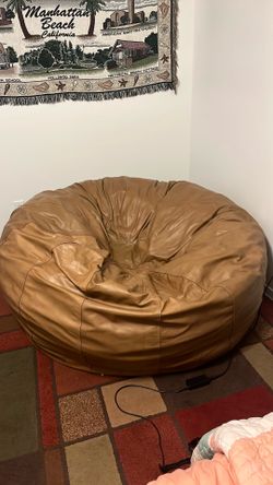 Peruvian Leather beanbag