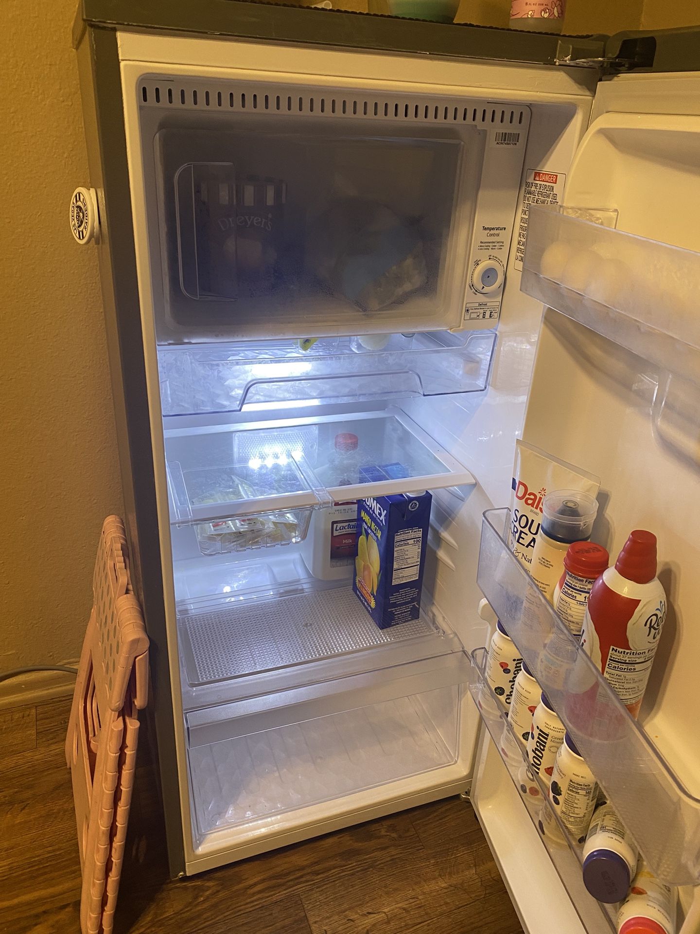 LG Mini Fridge With It’s Own Freezer