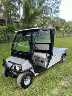 Club Car Carryall 6 Gas ⛽️  Golf Cart 6' Dump Bed  Curtis Cab Upgrade