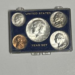 1964 Silver Coin Set