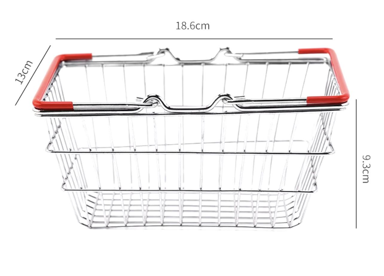 Small Metal Basket For Storage Serving Snacks Jewelry Cosmetic