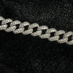Platinum Plated Cuban Chainlink Bracelet 