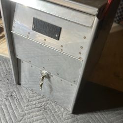 Stainless Steel Mail Box With Keys Make Offer 