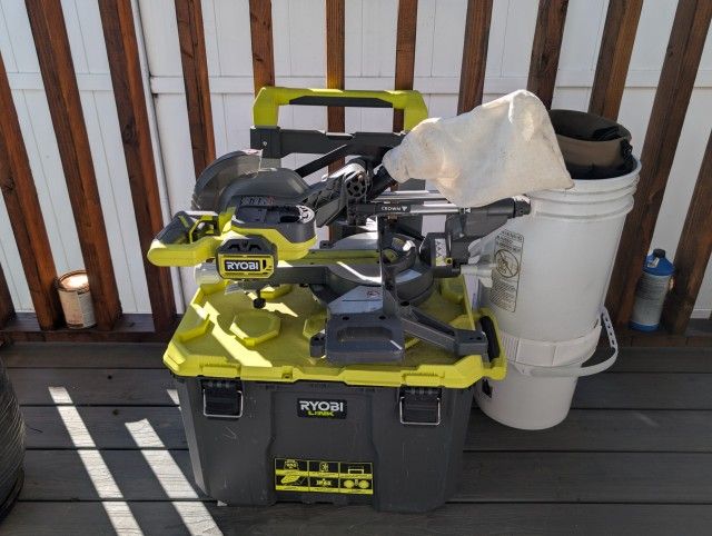 Ryobi Box And Tool $150