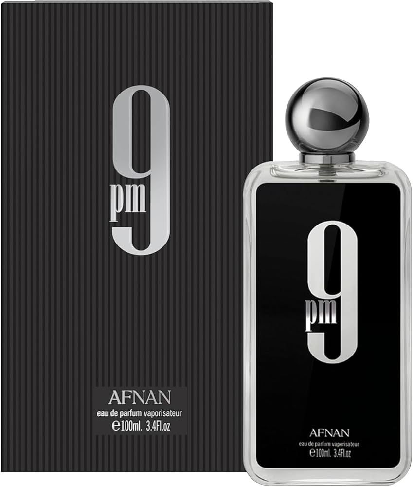 9 PM  AFNAN Perfume For Men EDP 3.4 Oz 100 ML