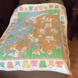 Baby Quilt Bunnies