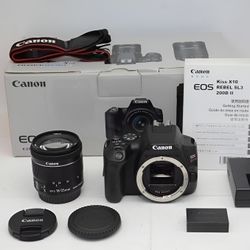 Canon Rebel SL3 Full package With 128GB SD card