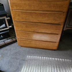 Antique Wood Dresser