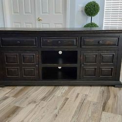 Beautiful Dark Espresso 71’ Tv Stand 