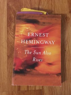The Sun Also Rises book