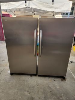 18 cu ft upright freezer & 18 cu ft All refrigerator 2 seperate units!