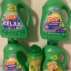 Gain  Laundry Detergent Bundle 