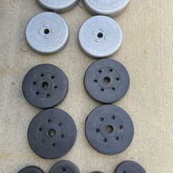 Weight Plates.      30 Dollars 