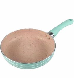 Non-stick Frying Pan Mini Egg Breakfast Omelet Pans Skillet Pancake Gas Stove Saucepan Kitchen Cookware Set(Green 16cm)