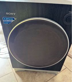 Sony 135W 8-Inch Subwoofer 7.1ch