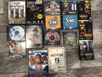 Huge PC Computer game lot