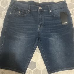 True Reliigon Jean Shorts