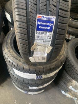 245/45/18 bf Goodrich advantage control