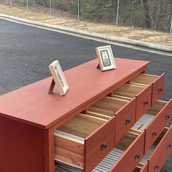 Delivery Available. IKEA Long Dresser With Big Drawers. Drawers Sliding Smoothly 