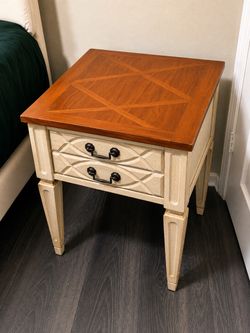 3 matching side tables