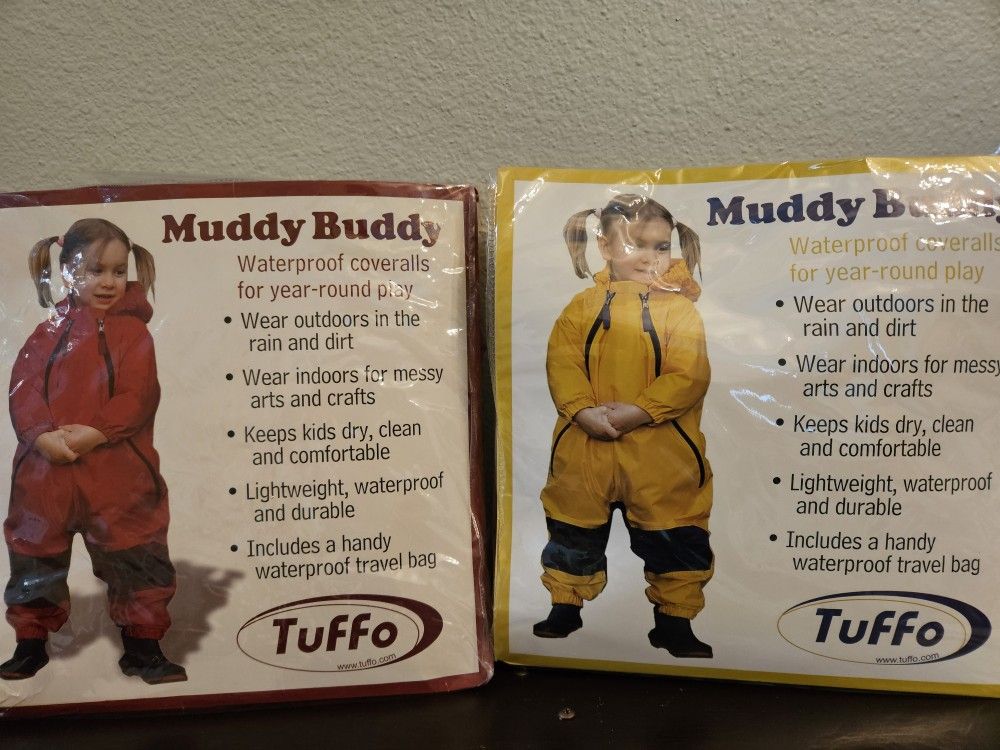 Tuffo Muddy Buddy Rain Suits Coveralls