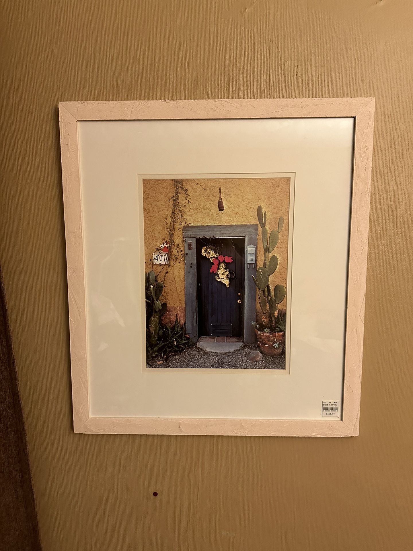Southwestern/South American Style 24” X 27” Large Picture Frame (Retail$250)