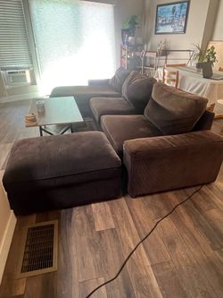 Brown couch