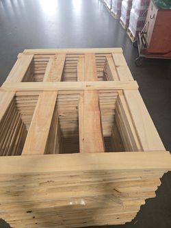 💯 Wood frames for 4 way wood Pallets