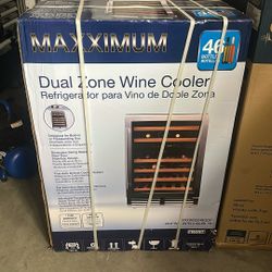 Maxximun Dual Zone Wine Cooler 