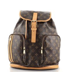 Authentic Louis Vuitton Bosphore Monogram Canvas Backpack