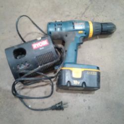Ryobi 18 Volt Drill 