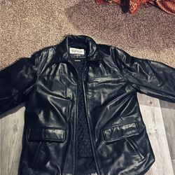 Real  Leather Jacket For 100$ Pick Up Only 