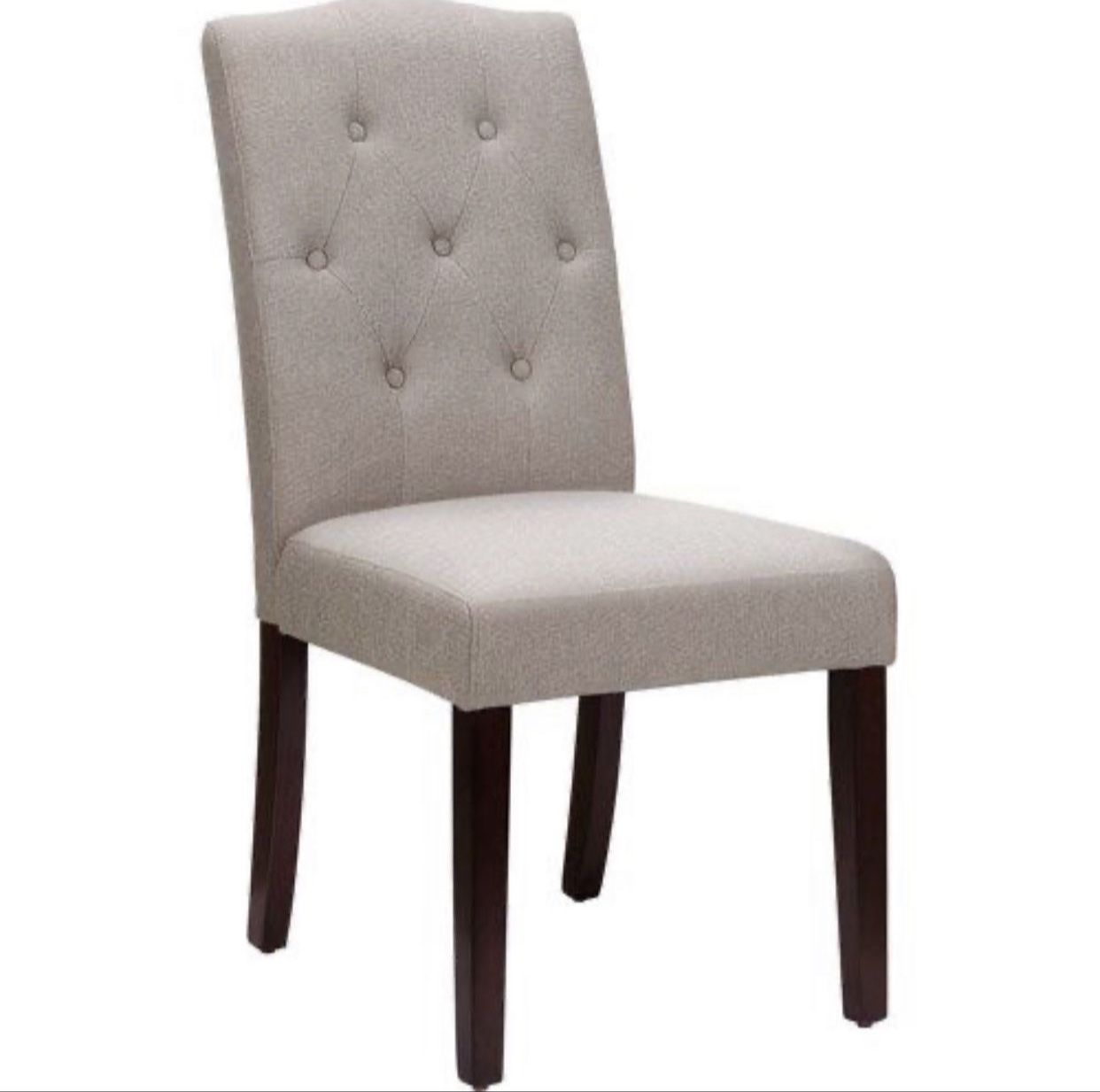 Brand New Contemporary Upholstered Tufted Dining Side Chair