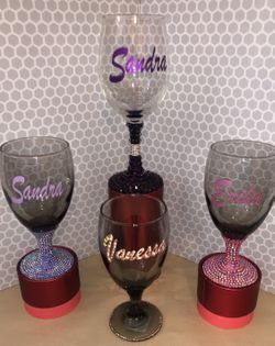 Personalized Wine Glasses