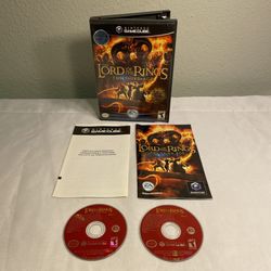 Lord of the Rings: The Third Age (Nintendo GameCube, 2004) Complete In Box CIB