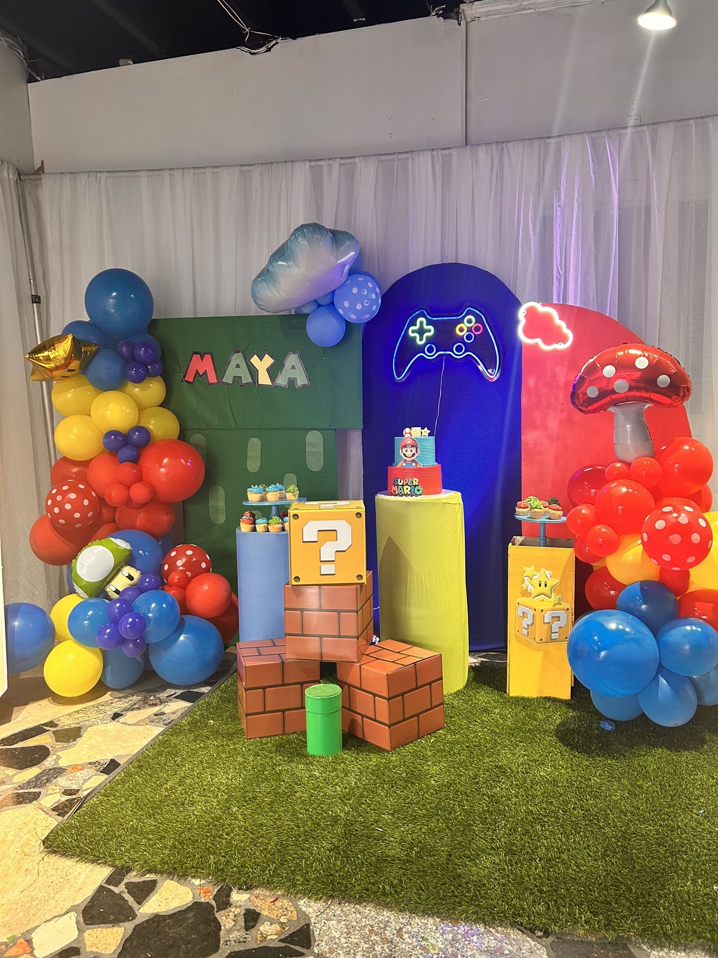 Súper Mario Bros Party Decor