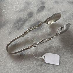 Michael Aram Silver Tongs