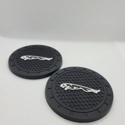 Jaguar Cup Holder Drink Coasters