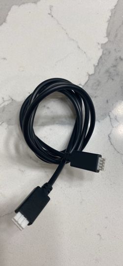 Black Multi-Pin Connector Cable