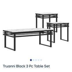 2 End tables and Coffee Table From Rooms To Go