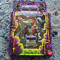 Turtles Of Grayskull Leatherhead Figure 