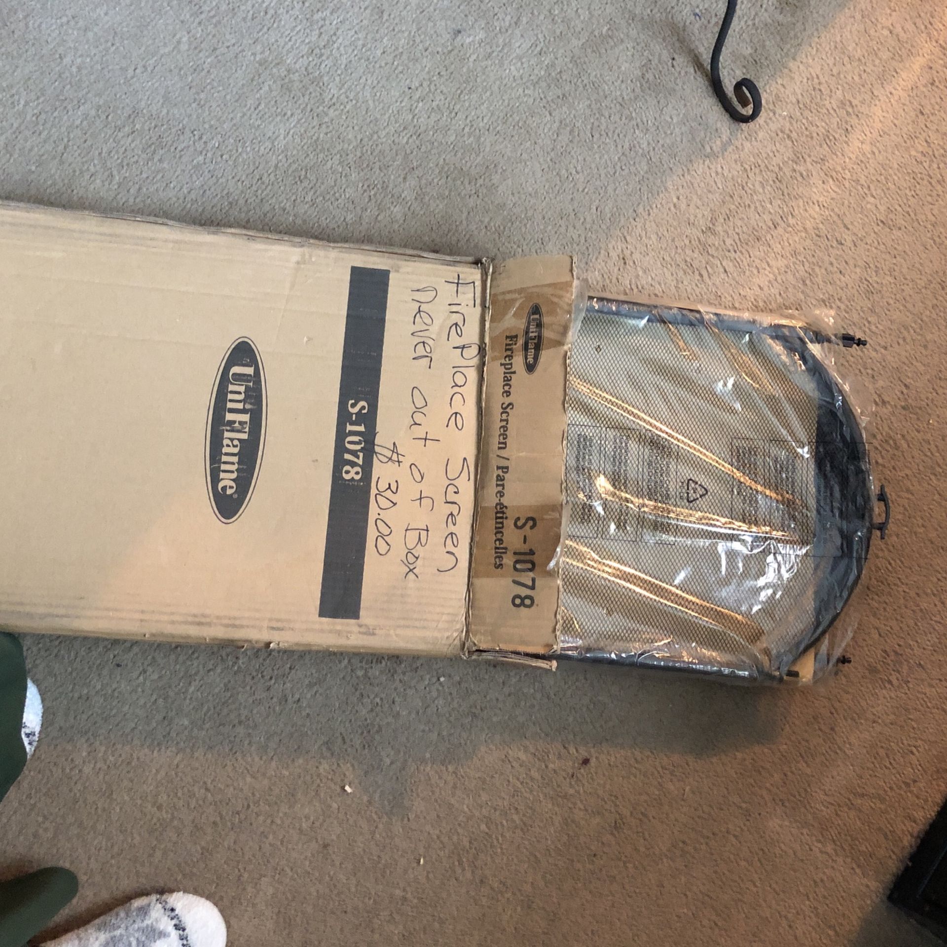 Fireplace Screen New In Box