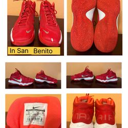 Nike Sneakers Red Size 12 