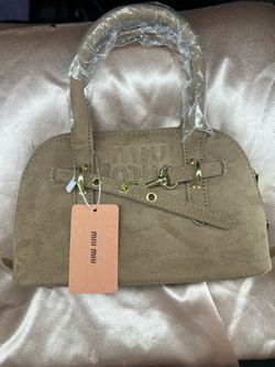Tan cute purse