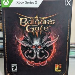 Baldur's Gate 3 For Xbox Series X - No Sticker Sheets