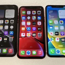 Iphone Xr Factory Unlocked To Any Carrier 64 Gb. Great Condition $275 Each