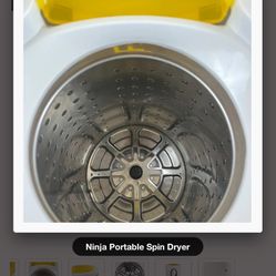 Ninja Portable Spin Washing Machine 