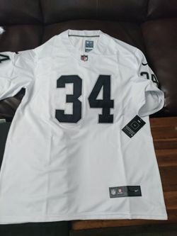 Raiders white jersey Bo Jackson Nike