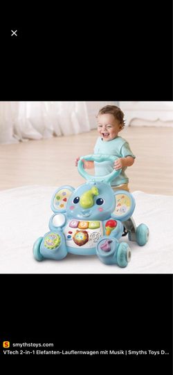 VTech Toddle & Stroll Musical Elephant Walker - Great Condition